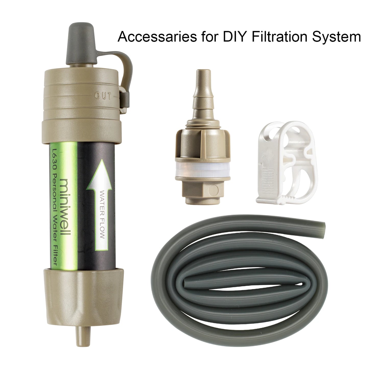 L630 Portable Water Filter For Military Survival Kits
