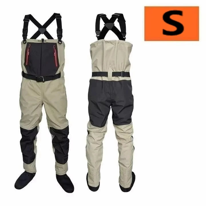 Unisex Neoprene Fly Fishing Waders, Waterproof and Breathable