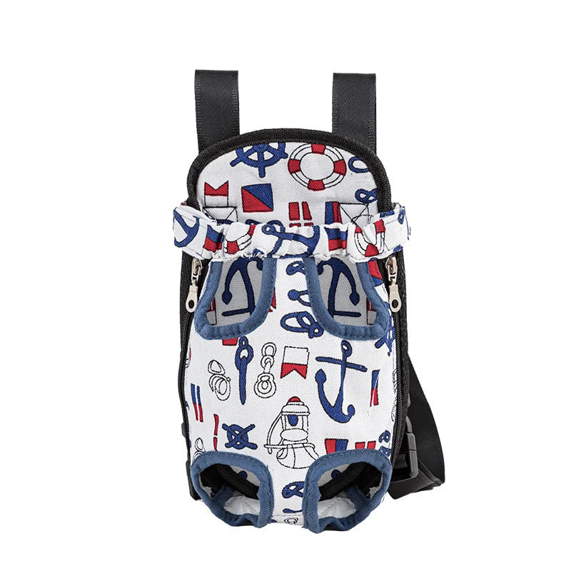 Camouflage Breathable Mesh Dog Backpack Carrier For Outdoor Travel