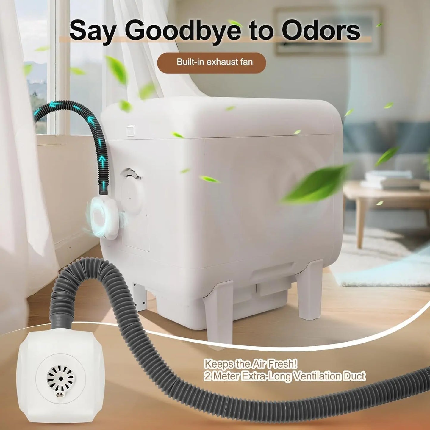 Automatic Self Cleaning Litter Box For Multiple Cats