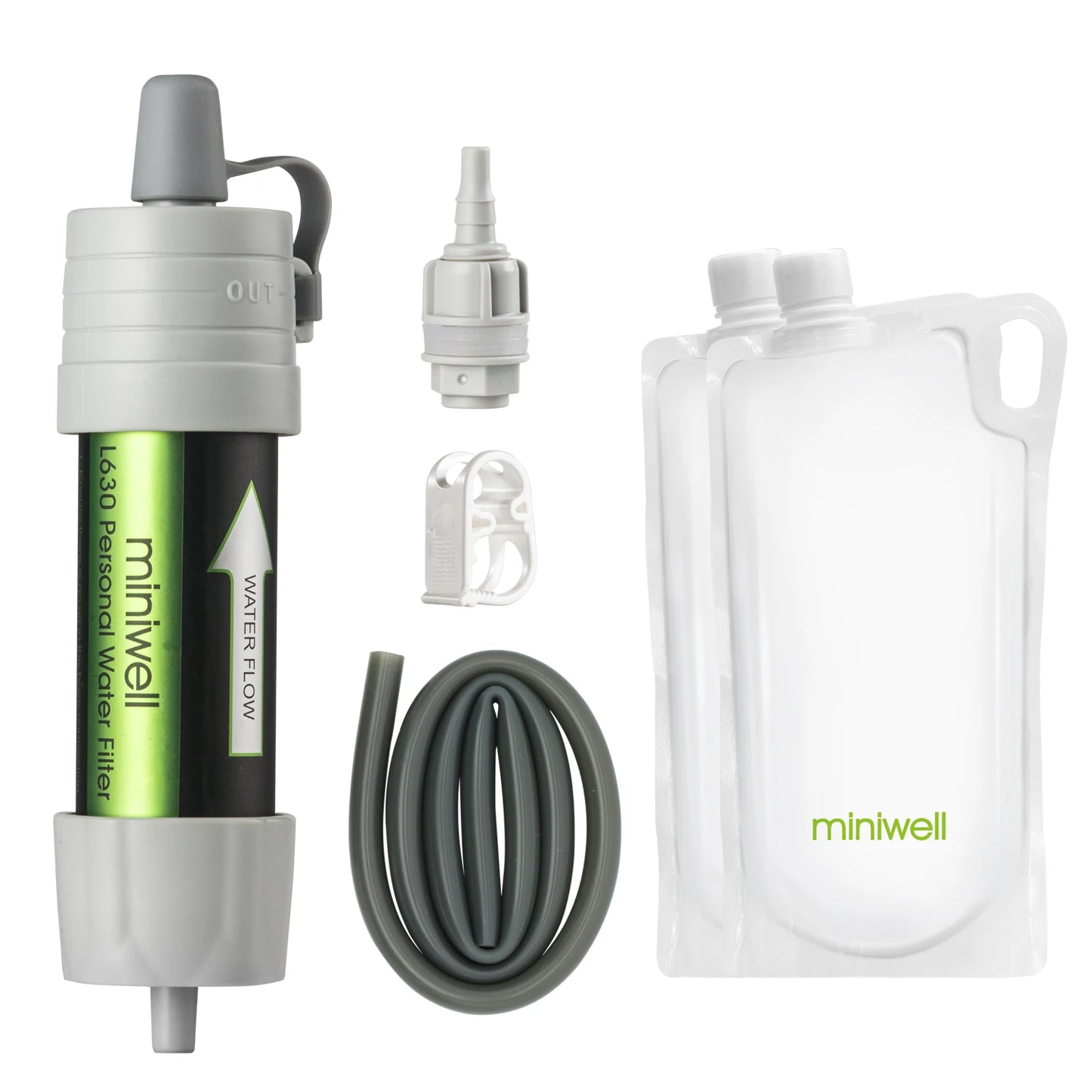 L630 Personal Camping Water Purification Straw For Survival And Emergencies