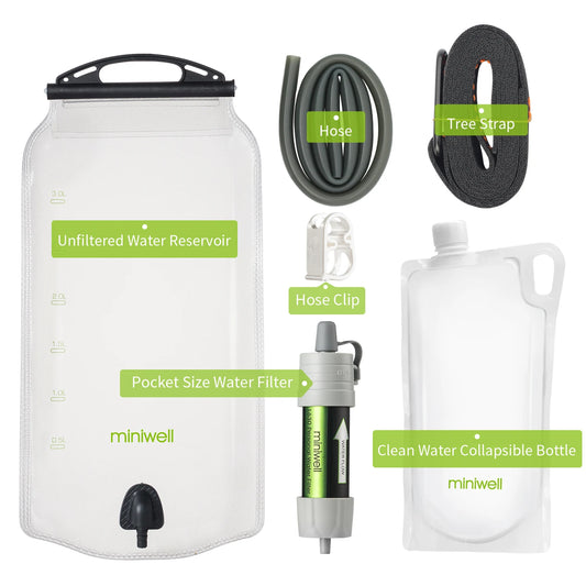 L630 Portable Water Filter For Military Survival Kits