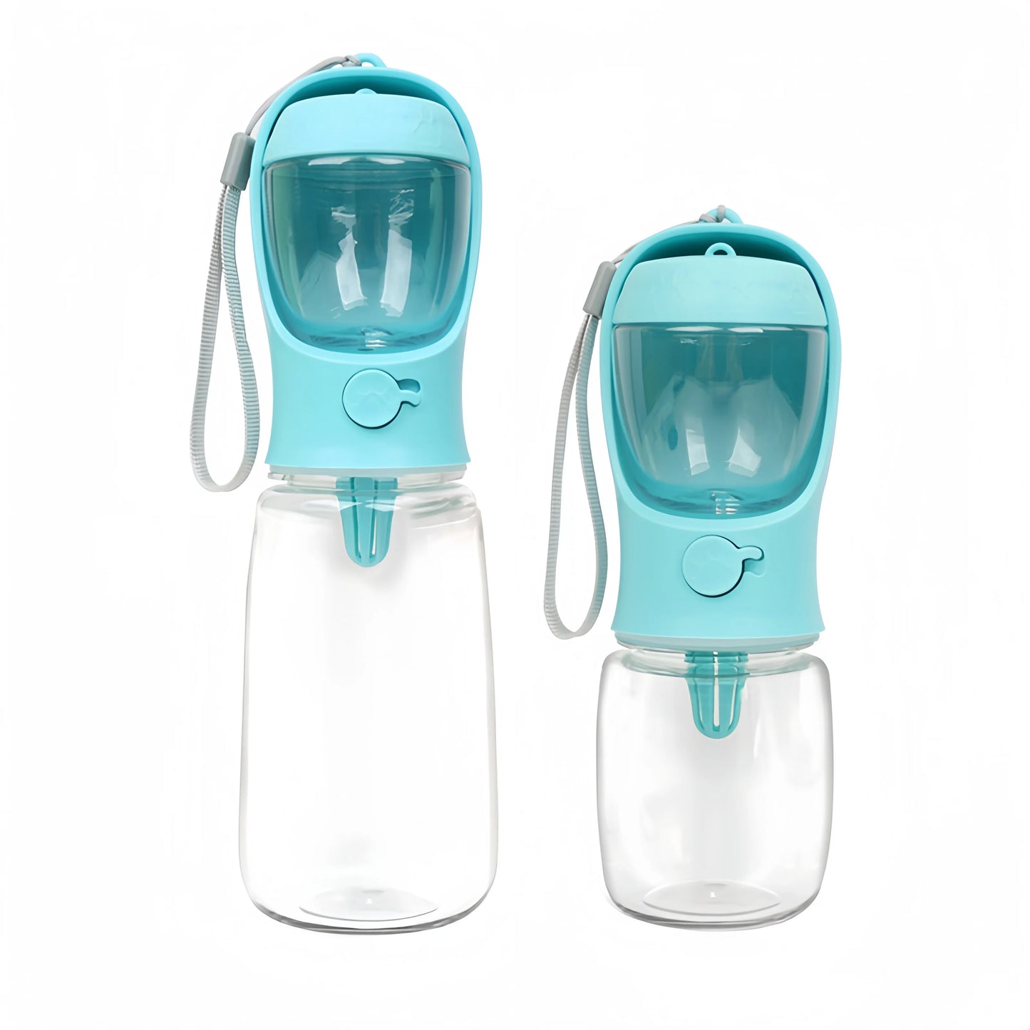 Portable Pet Water Bottle With Storage For Outdoor Travel