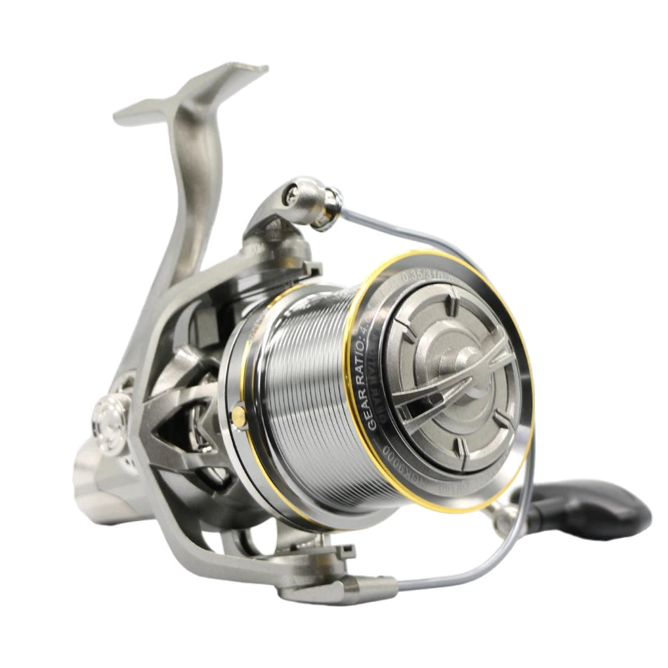 Stainless Steel Bearing Spinning Fishing Reel 8000 9000 10000 12000 14000 Drag
