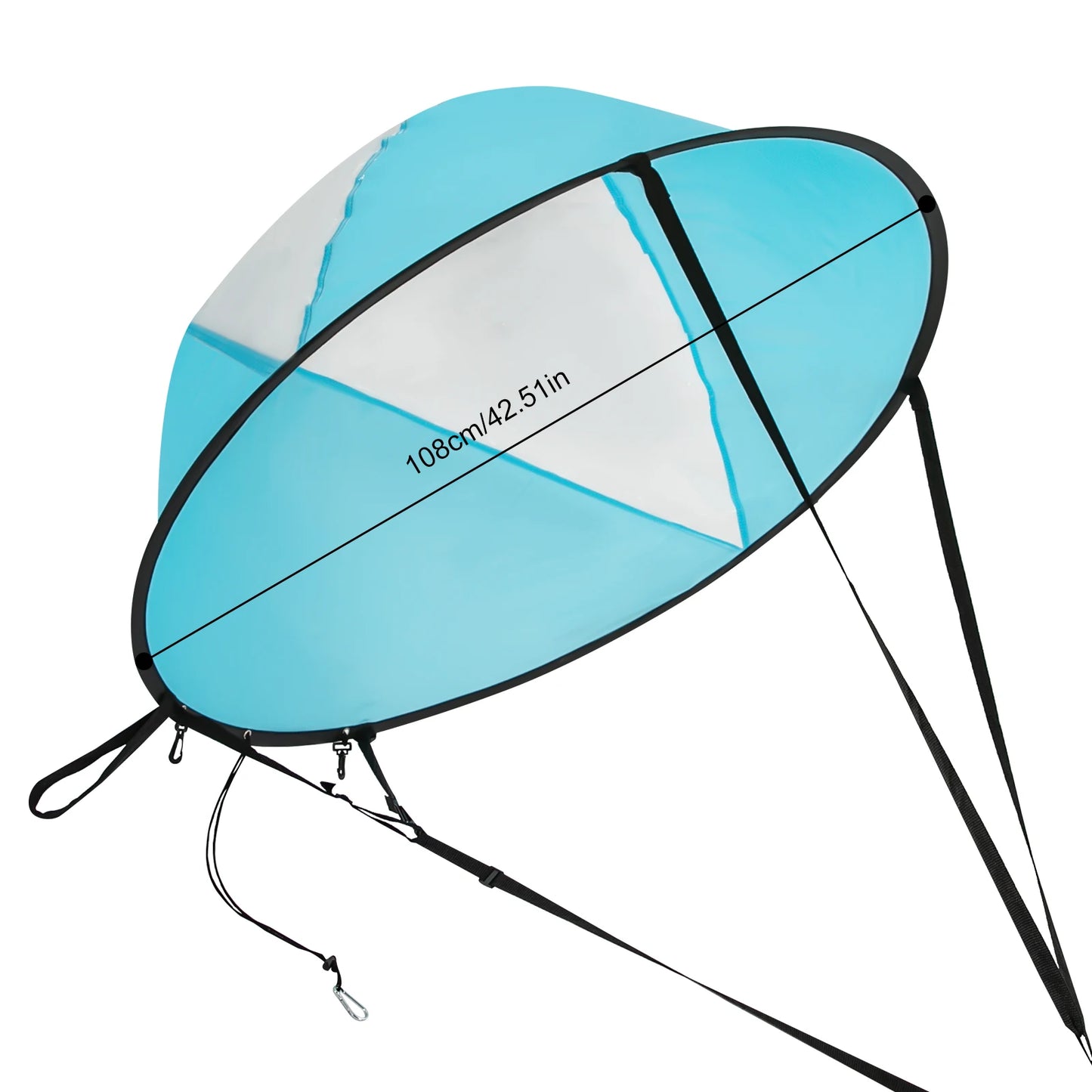 Kayak Sail Foldable Wind Sail for Kayak Canoe and SUP