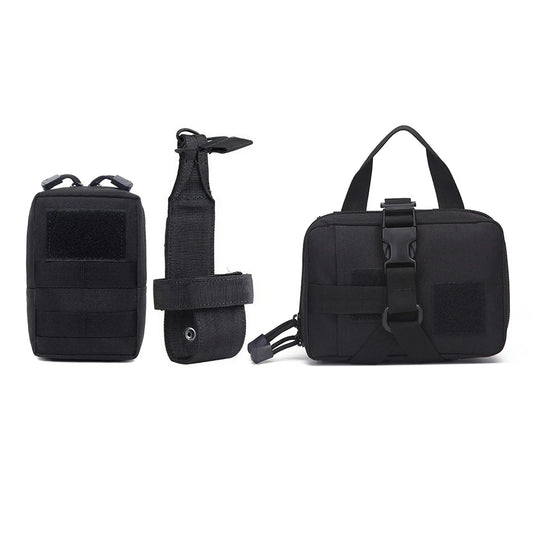 PETRAVELC Dog Tactical Molle Pouches Set For Harness