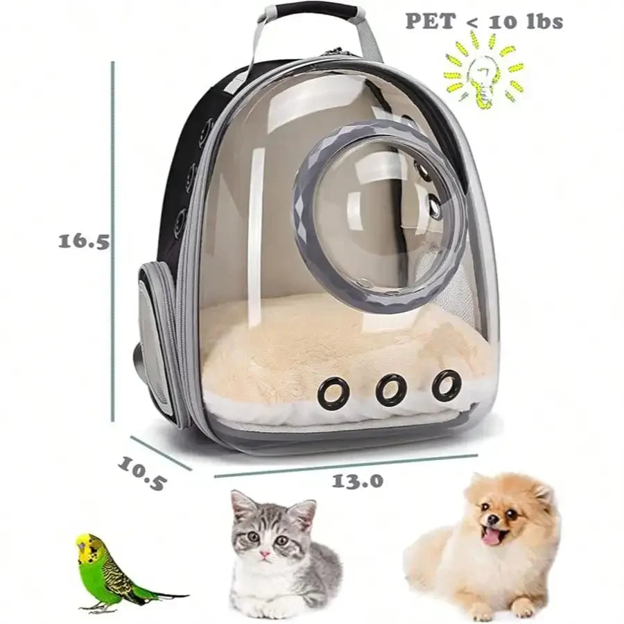 Bubble Cat Carrier Backpack Space Capsule Transparent Pet Carrier