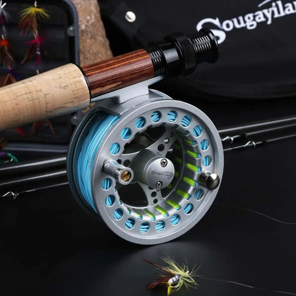 Fly Fishing Rod and Reel Combo for Saltwater and Freshwater