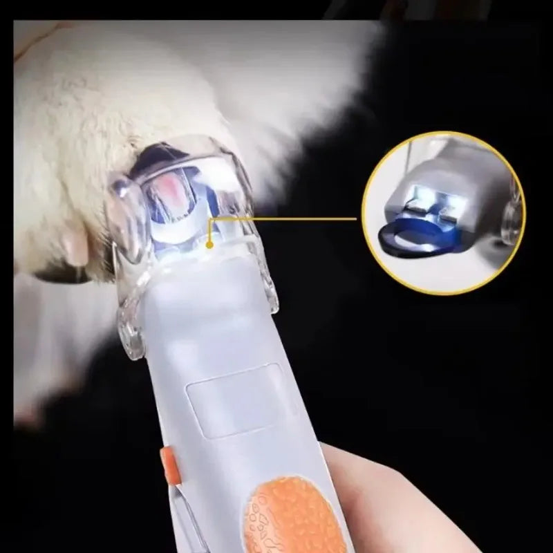 Pet Nail Clippers With LED Light For Dogs And Cats