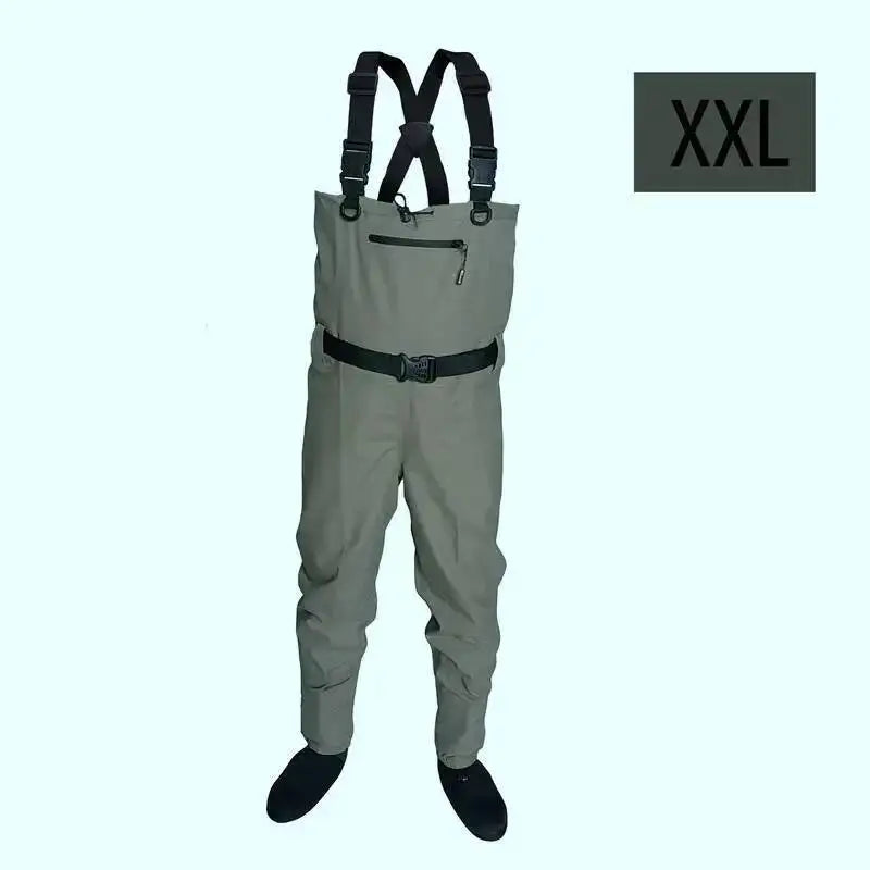 Unisex Neoprene Fly Fishing Waders, Waterproof and Breathable