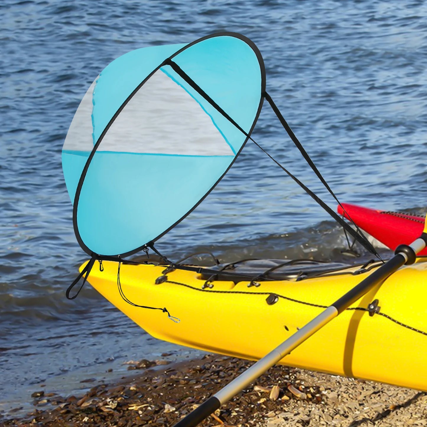 Kayak Sail Foldable Wind Sail for Kayak Canoe and SUP