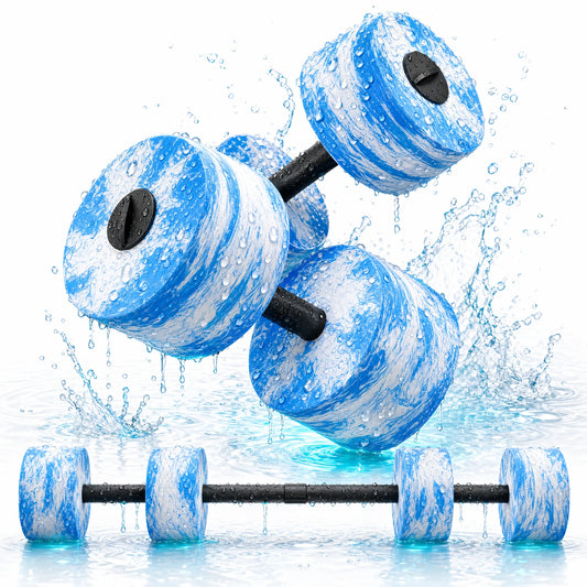 3-In-1 Aquatic Exercise Dumbbells For Pool Exercise And Water Therapy