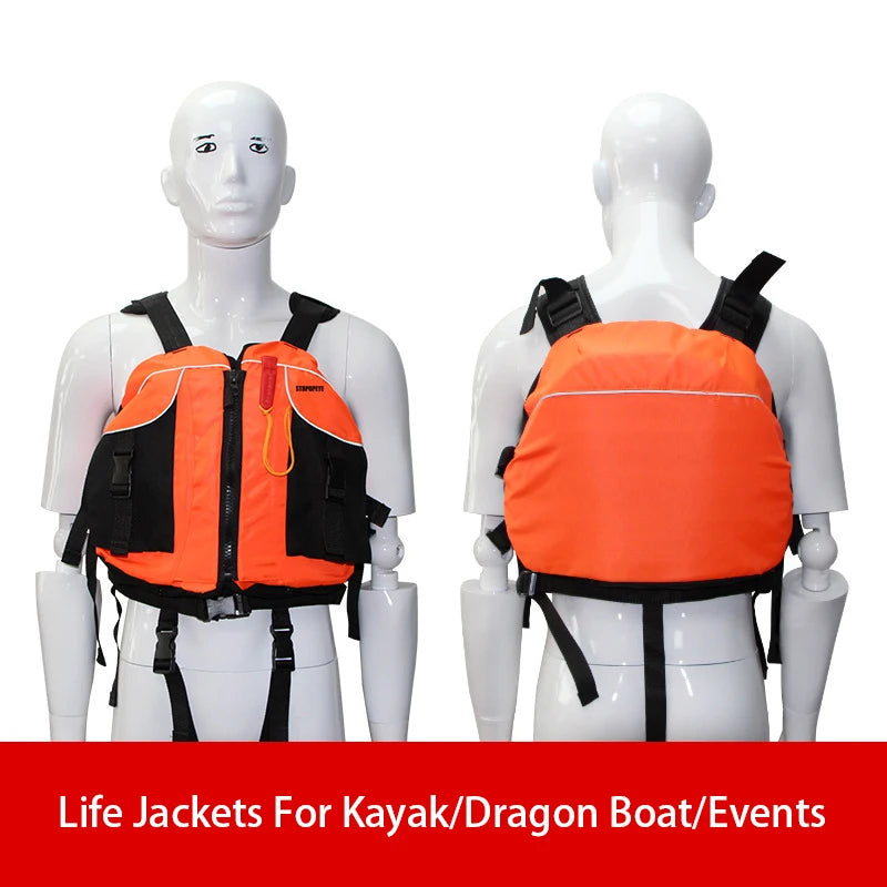 StrPopeye Inflatable Adult Swim Vest Buoyancy Jacket For Water Sports