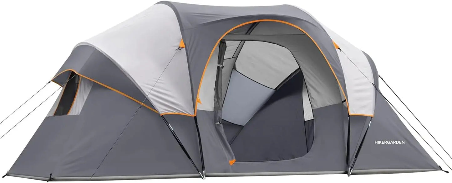 Unp Camping Tent Portable Easy Setup Family Dome Tent Outdoors