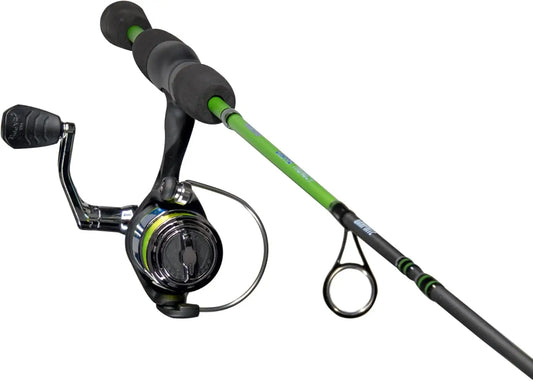 Graphite Fishing Rod And Reel Combo Lightweight Fast Action