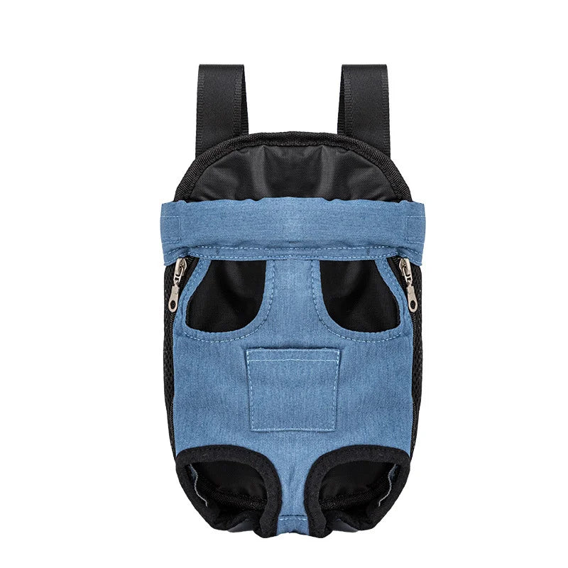 Camouflage Breathable Mesh Dog Backpack Carrier For Outdoor Travel