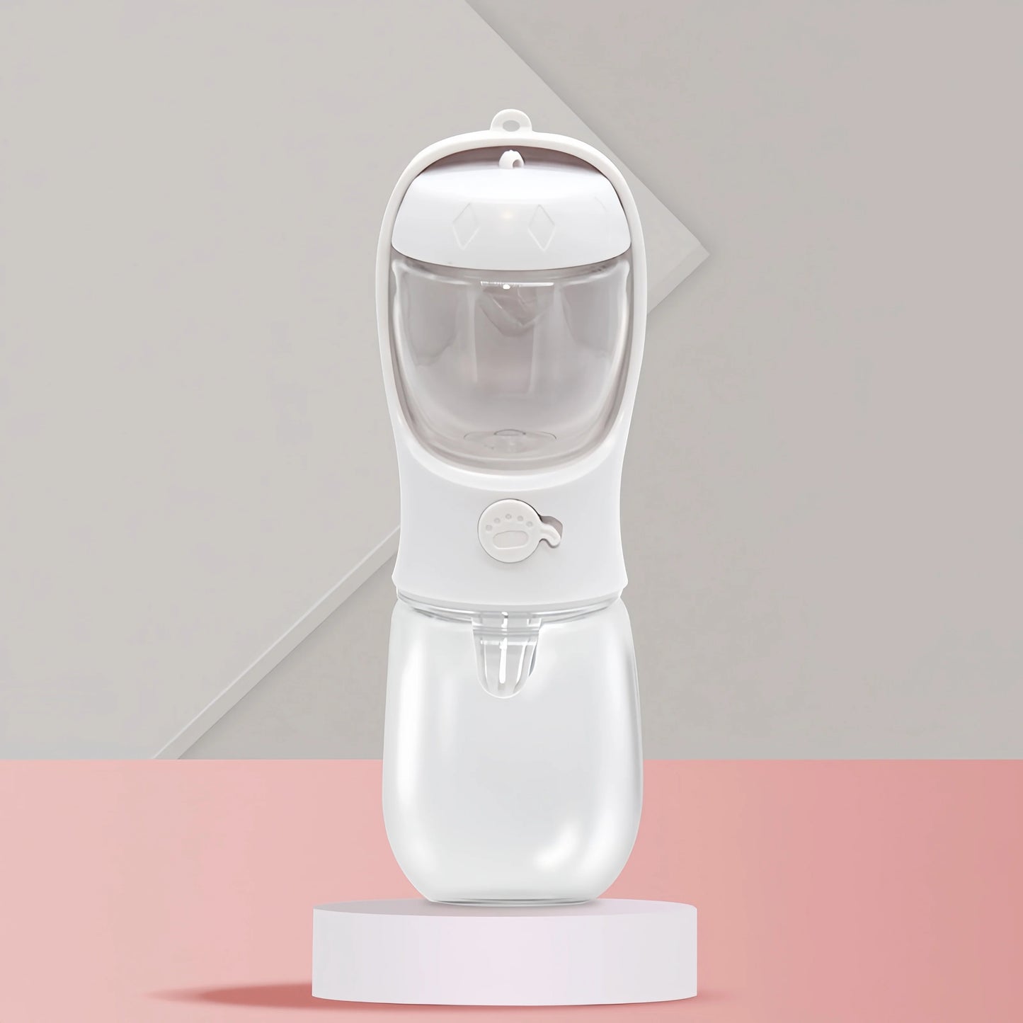 Portable Pet Water Bottle With Storage For Outdoor Travel