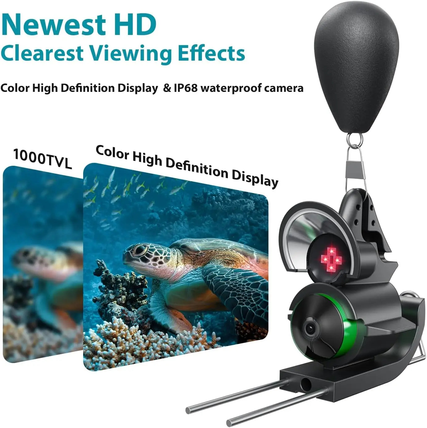 Underwater Fishing Camera HD LCD Display Waterproof