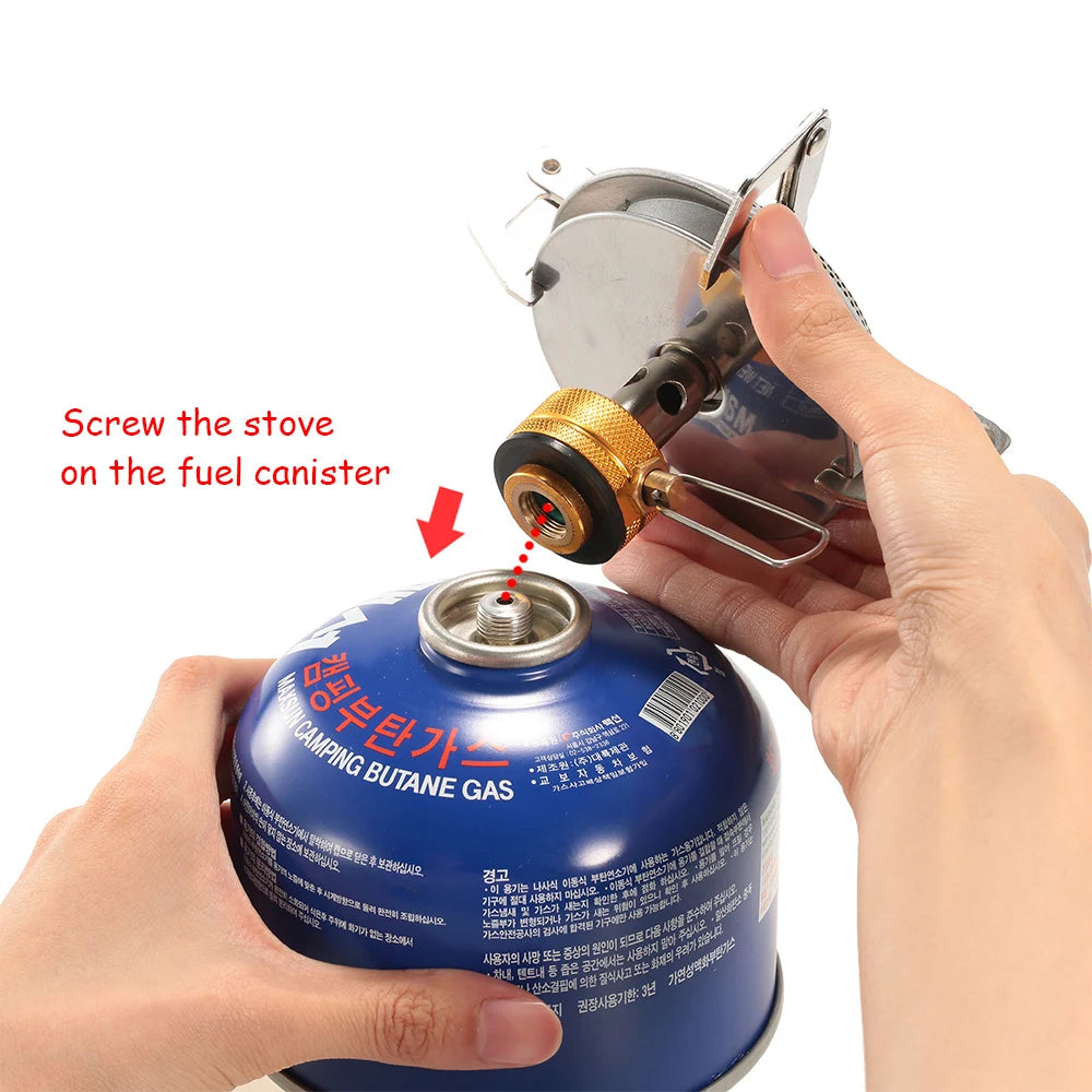 LIXADA 3500W Ultralight Portable Outdoor Camping Gas Stove