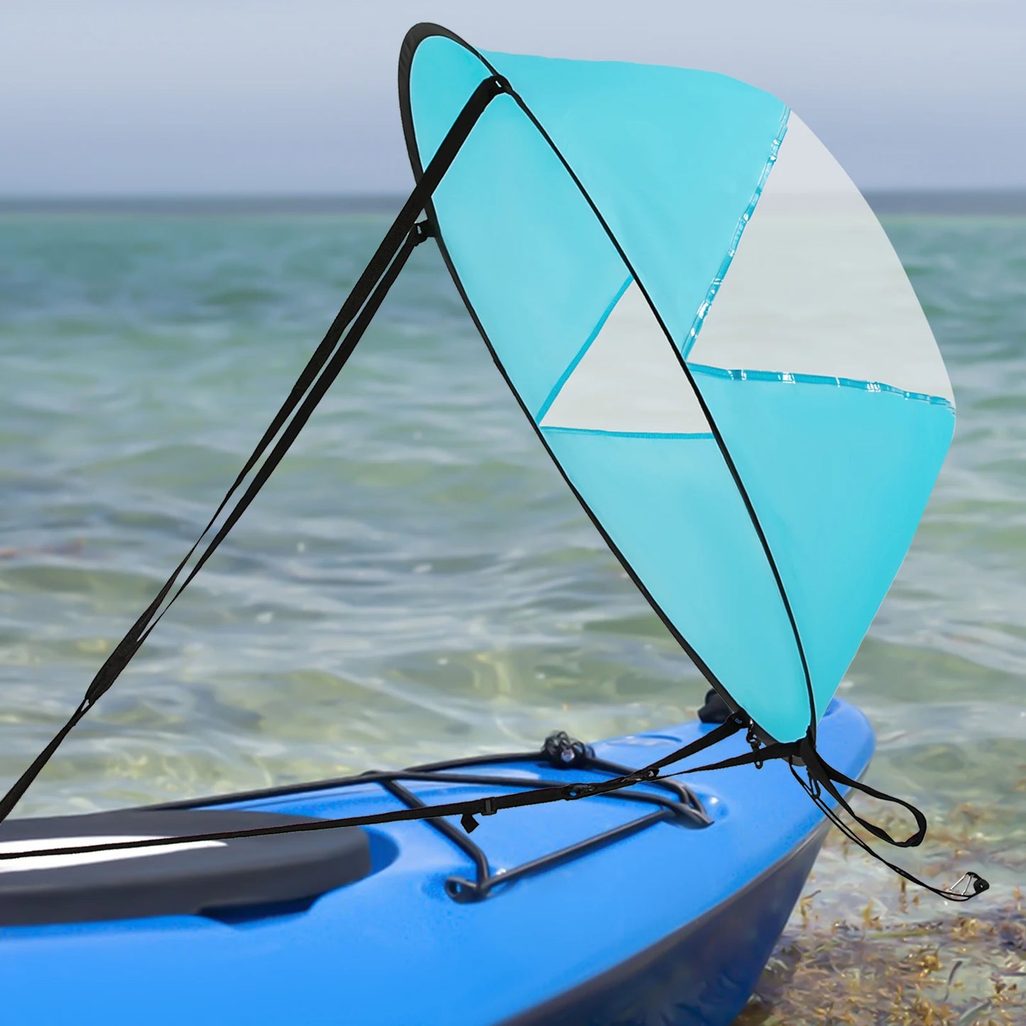 Kayak Sail Foldable Wind Sail for Kayak Canoe and SUP