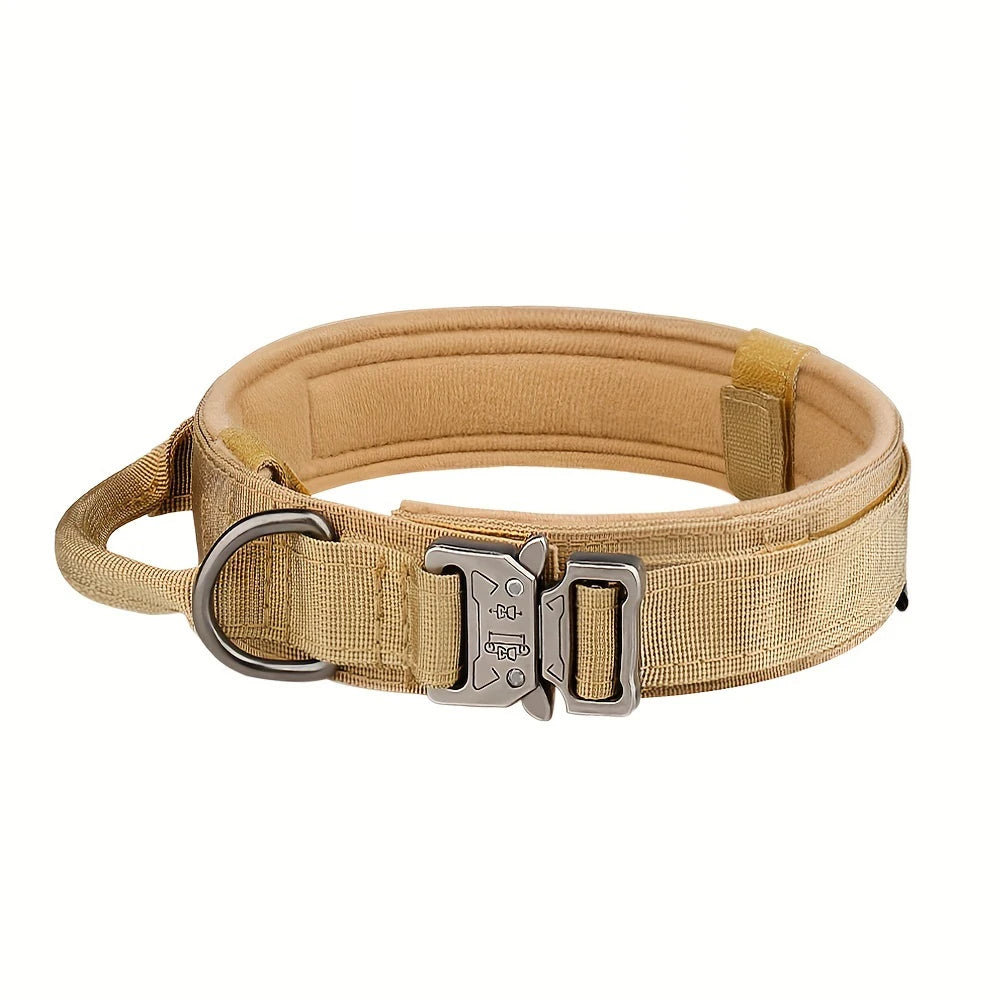 PETRAVELCN Dog Training Collar Adjustable Tactical Collar And Leash Set