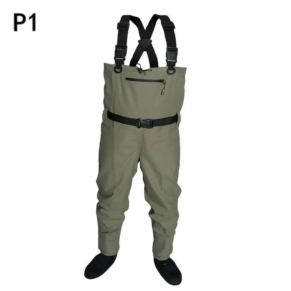 Unisex Neoprene Fly Fishing Waders, Waterproof and Breathable