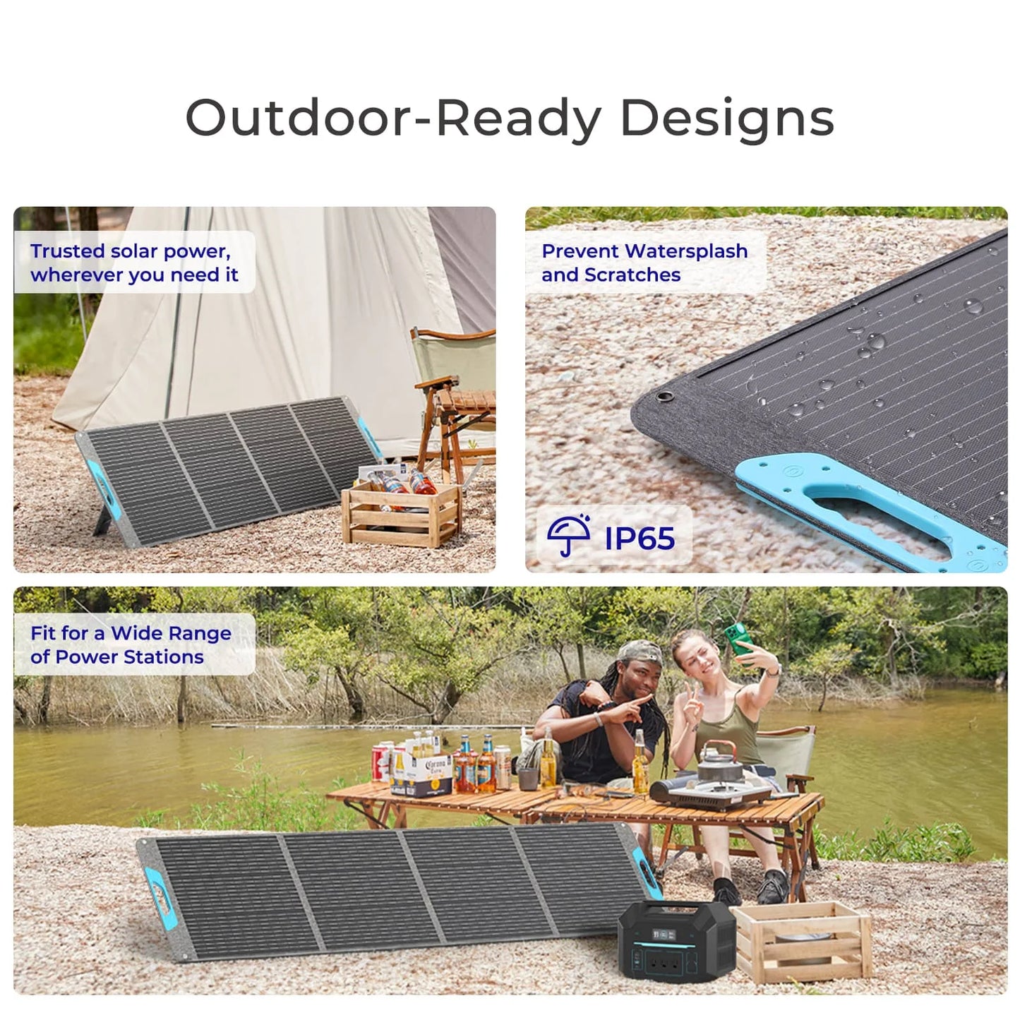 Renogy Portable Solar Panel IP65 Foldable Power Backup