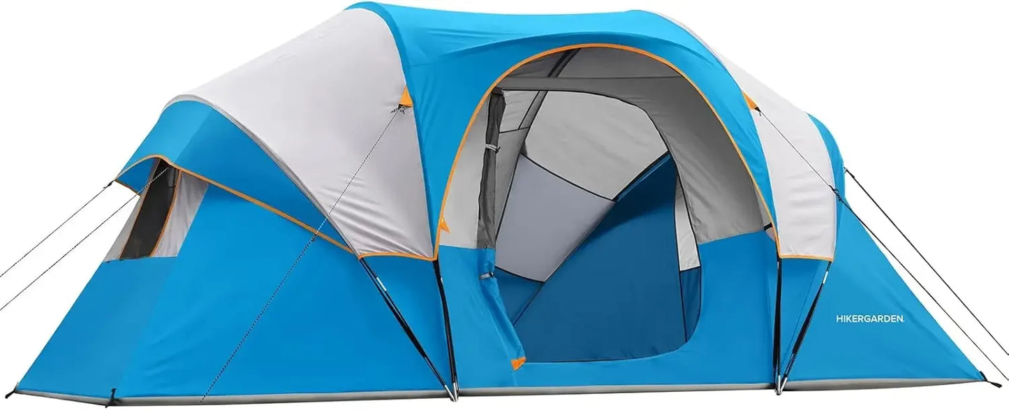 Unp Camping Tent Portable Easy Setup Family Dome Tent Outdoors