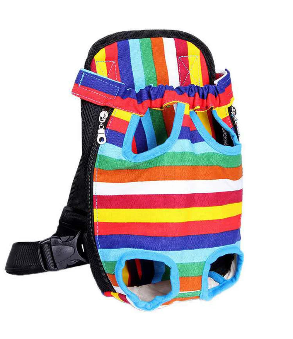 Camouflage Breathable Mesh Dog Backpack Carrier For Outdoor Travel