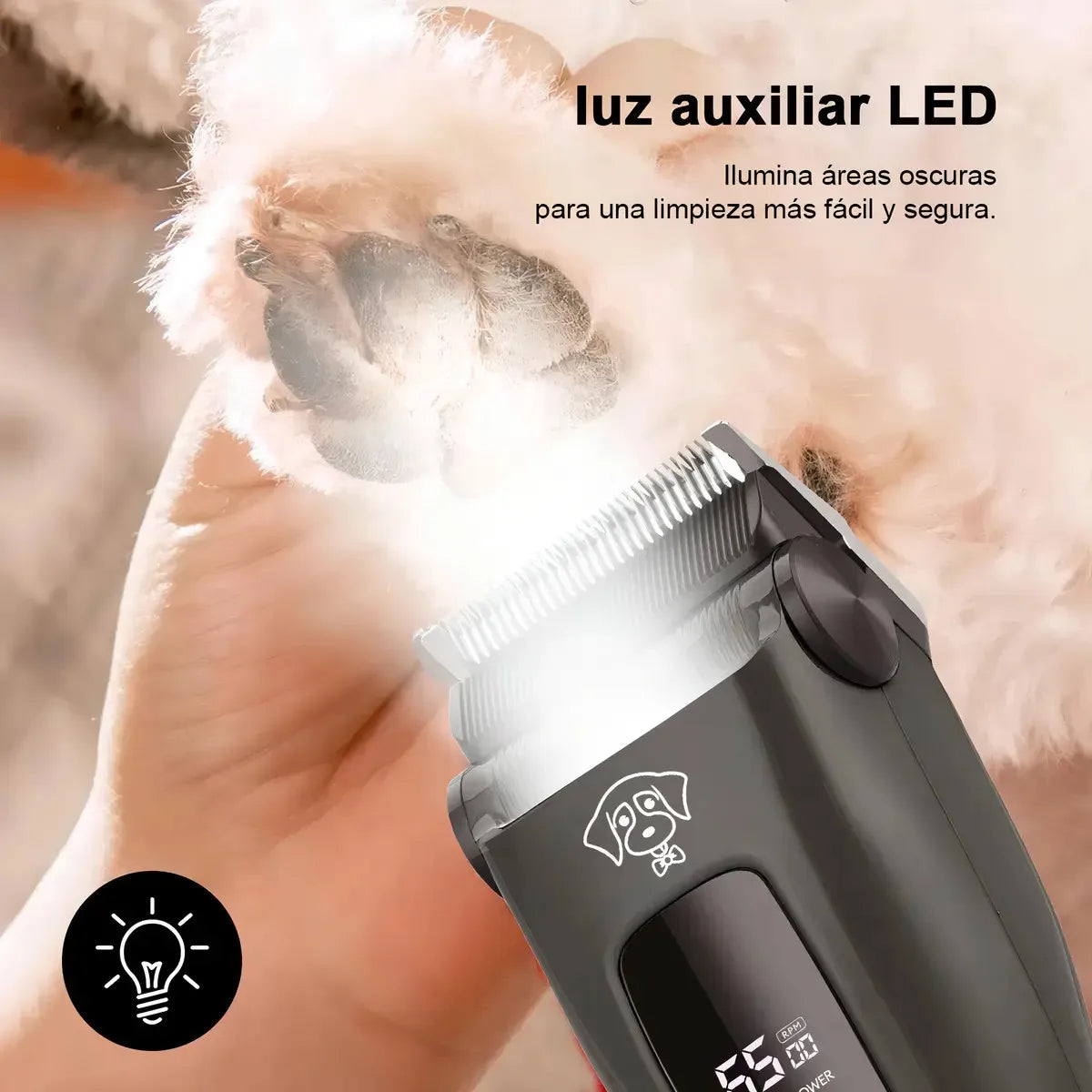 Professional Pet Grooming Clippers for Dogs and Cats Skin Friendly