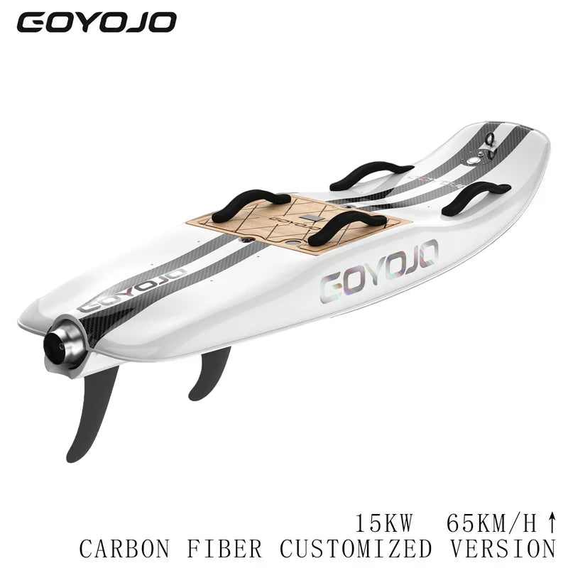 Carbon Fiber Electric Jet Surfboard 15KW Seaside Outdoor Surfing