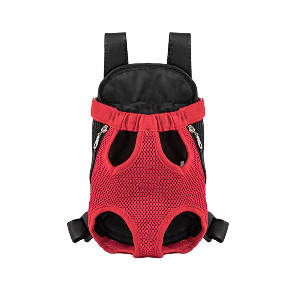Camouflage Breathable Mesh Dog Backpack Carrier For Outdoor Travel