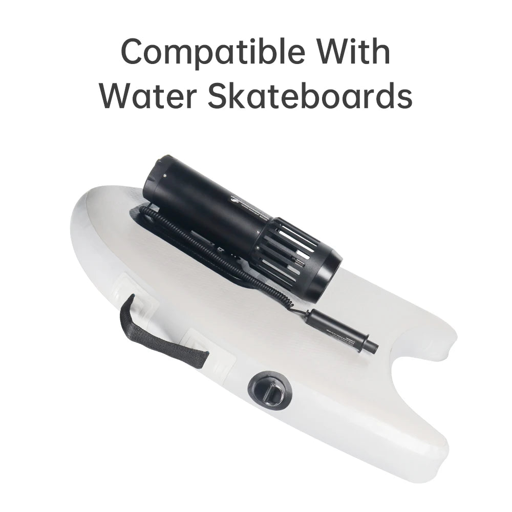 Rechargeable Underwater Seascooter With Action Camera Mount Dual Speed