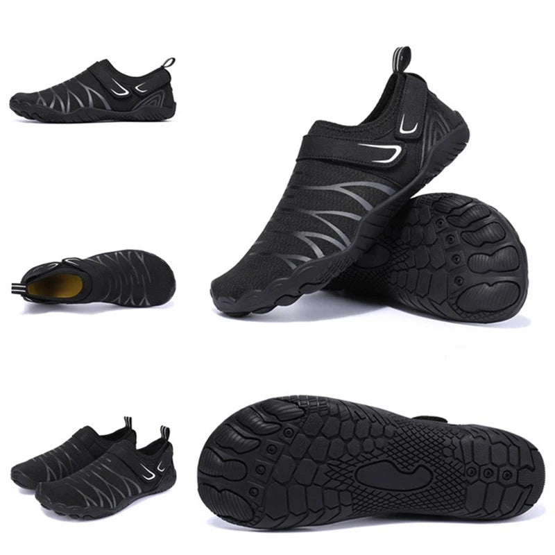 Men Water Shoes Beach Aqua Sneakers For Surfing Wading And Swimming