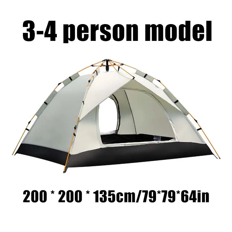 Pakicetus Automatic QuickOpening Camping Tent With Dual Doors