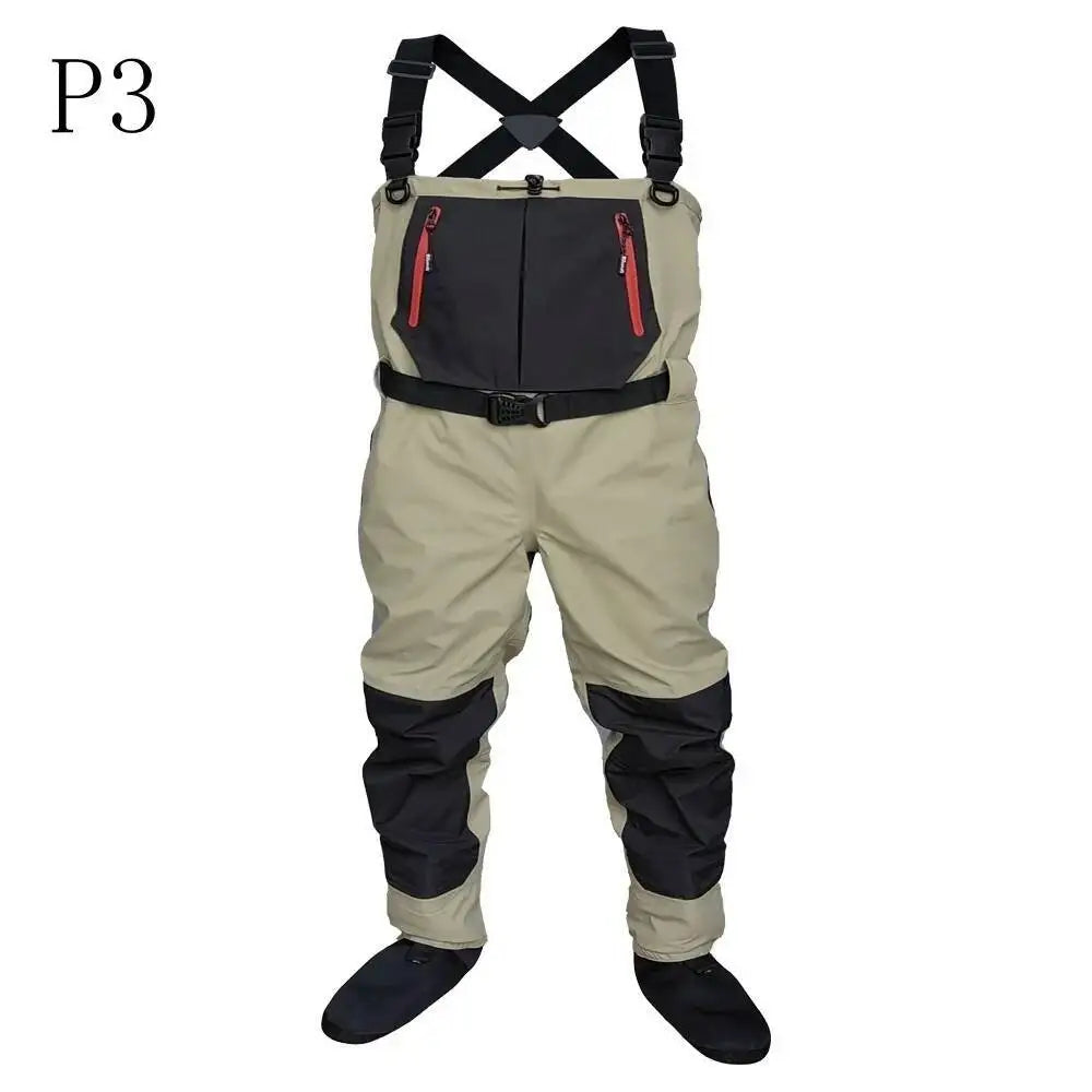 Unisex Neoprene Fly Fishing Waders, Waterproof and Breathable