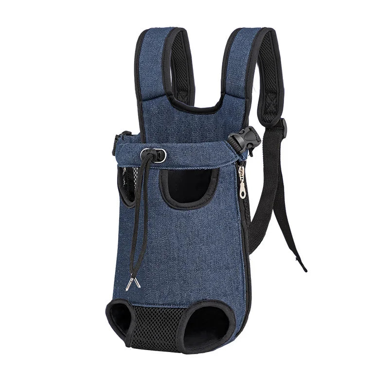 Camouflage Breathable Mesh Dog Backpack Carrier For Outdoor Travel