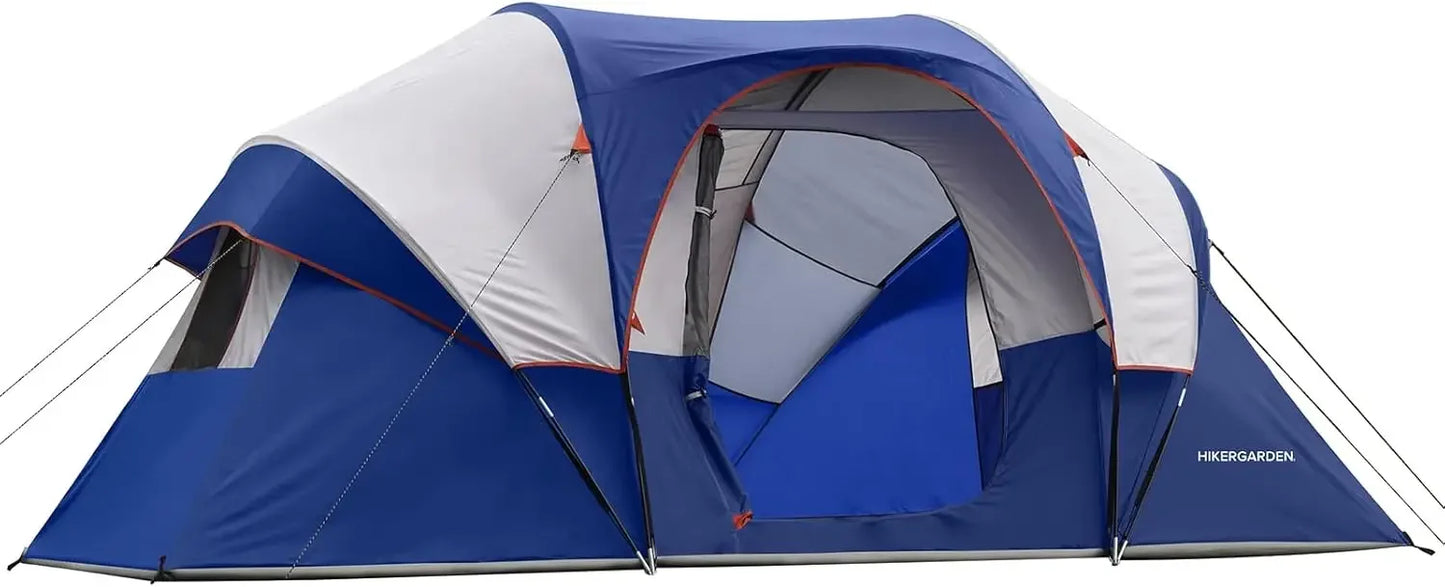Unp Camping Tent Portable Easy Setup Family Dome Tent Outdoors