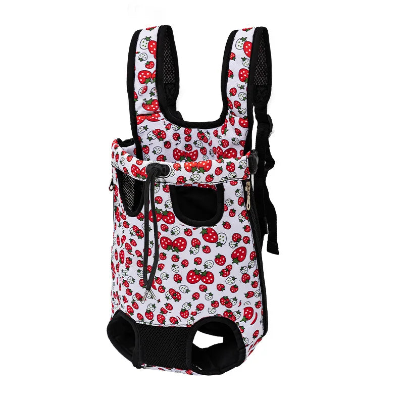 Camouflage Breathable Mesh Dog Backpack Carrier For Outdoor Travel