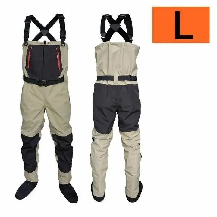 Unisex Neoprene Fly Fishing Waders, Waterproof and Breathable