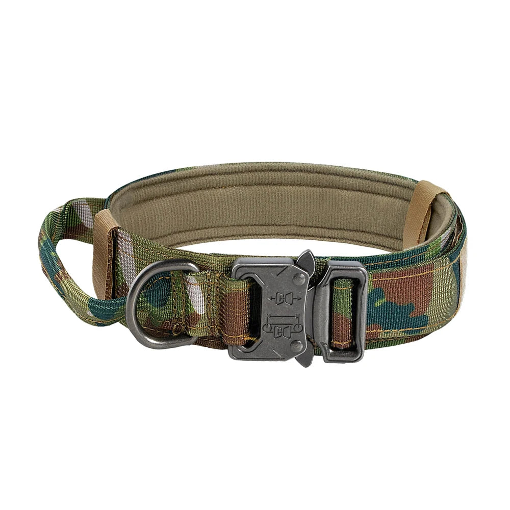 PETRAVELCN Dog Training Collar Adjustable Tactical Collar And Leash Set