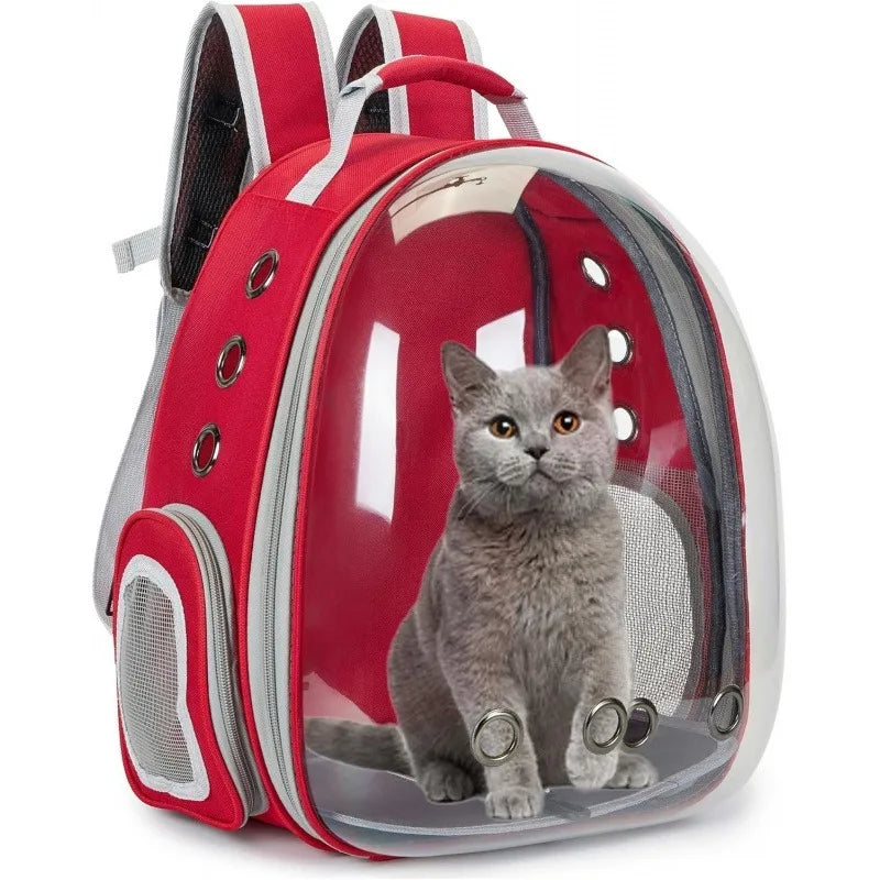 Fashion Pet Backpack Carrier for Travel, Adjustable Comfort for Pets