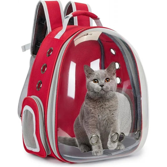 Fashion Pet Backpack Carrier for Travel, Adjustable Comfort for Pets