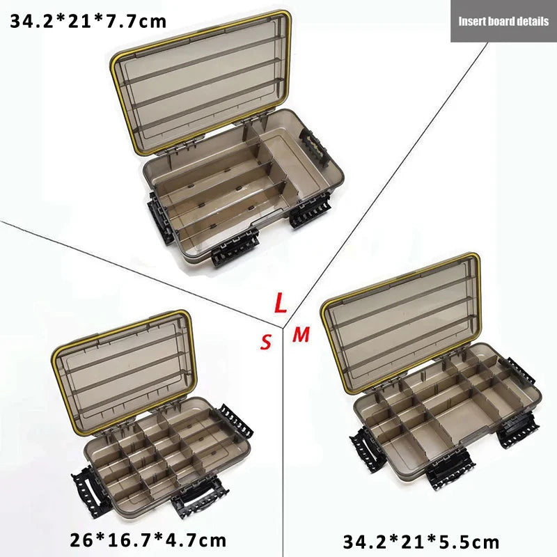 Waterproof Fishing Tackle Box With Ample Storage And Organization