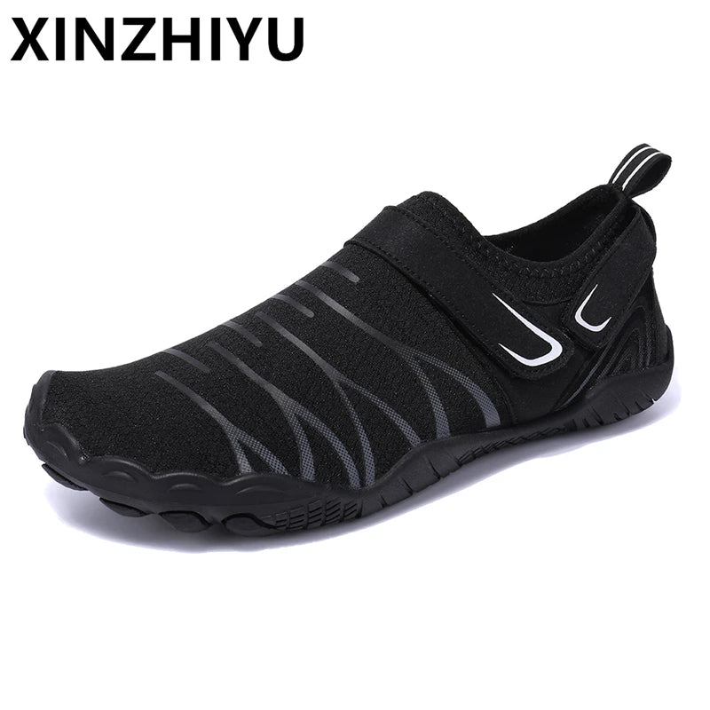 Men Water Shoes Beach Aqua Sneakers For Surfing Wading And Swimming