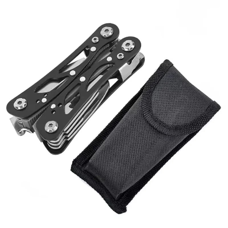 Folding Multi-Tool Pocket Knife Pliers For Outdoor Survival And Repair