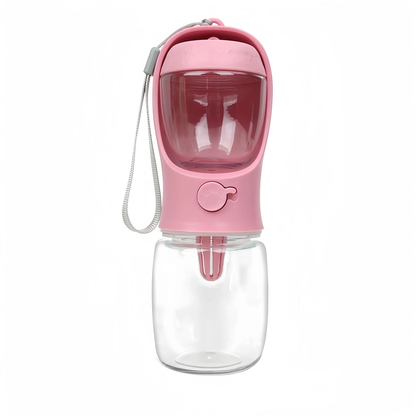 Portable Pet Water Bottle With Storage For Outdoor Travel