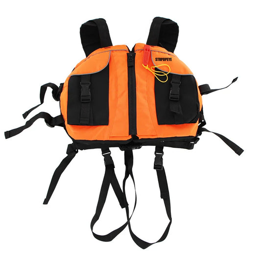StrPopeye Inflatable Adult Swim Vest Buoyancy Jacket For Water Sports