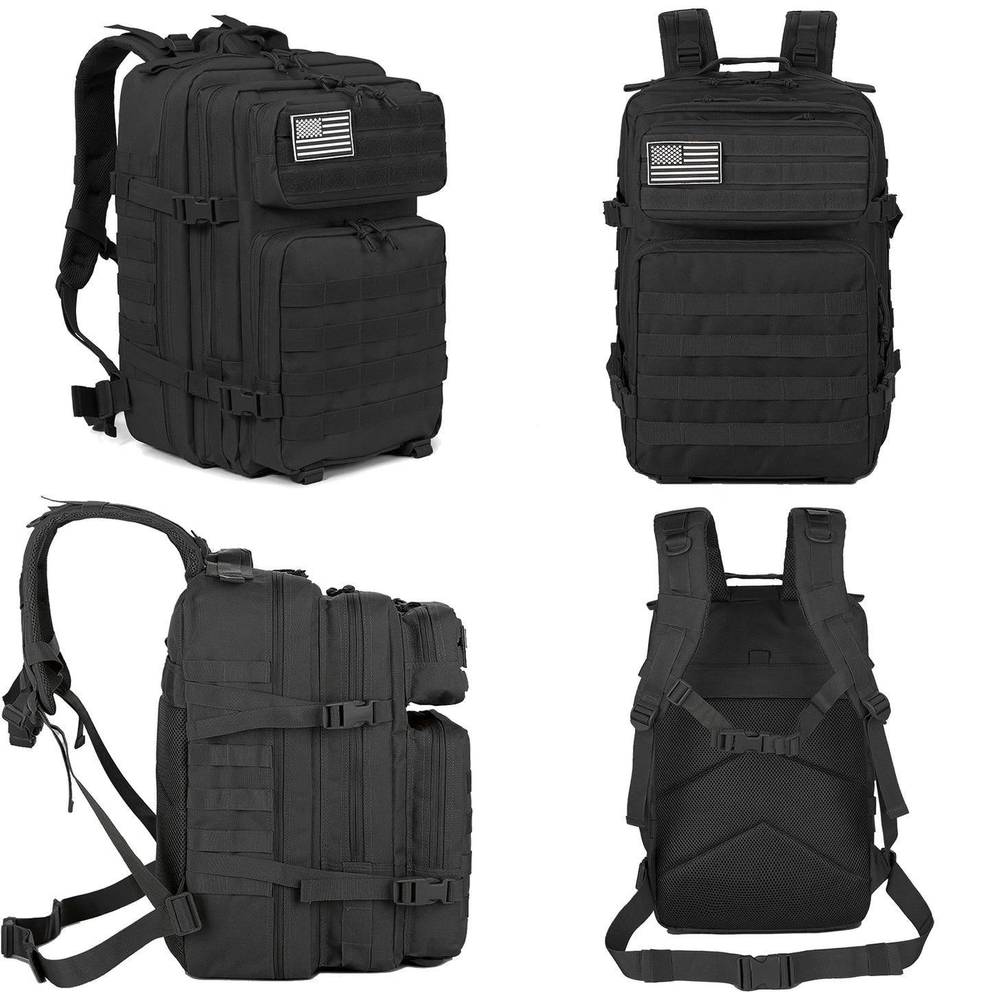 ReFire Gear Tactical Backpack MOLLE Hiking for Outdoor Trekking