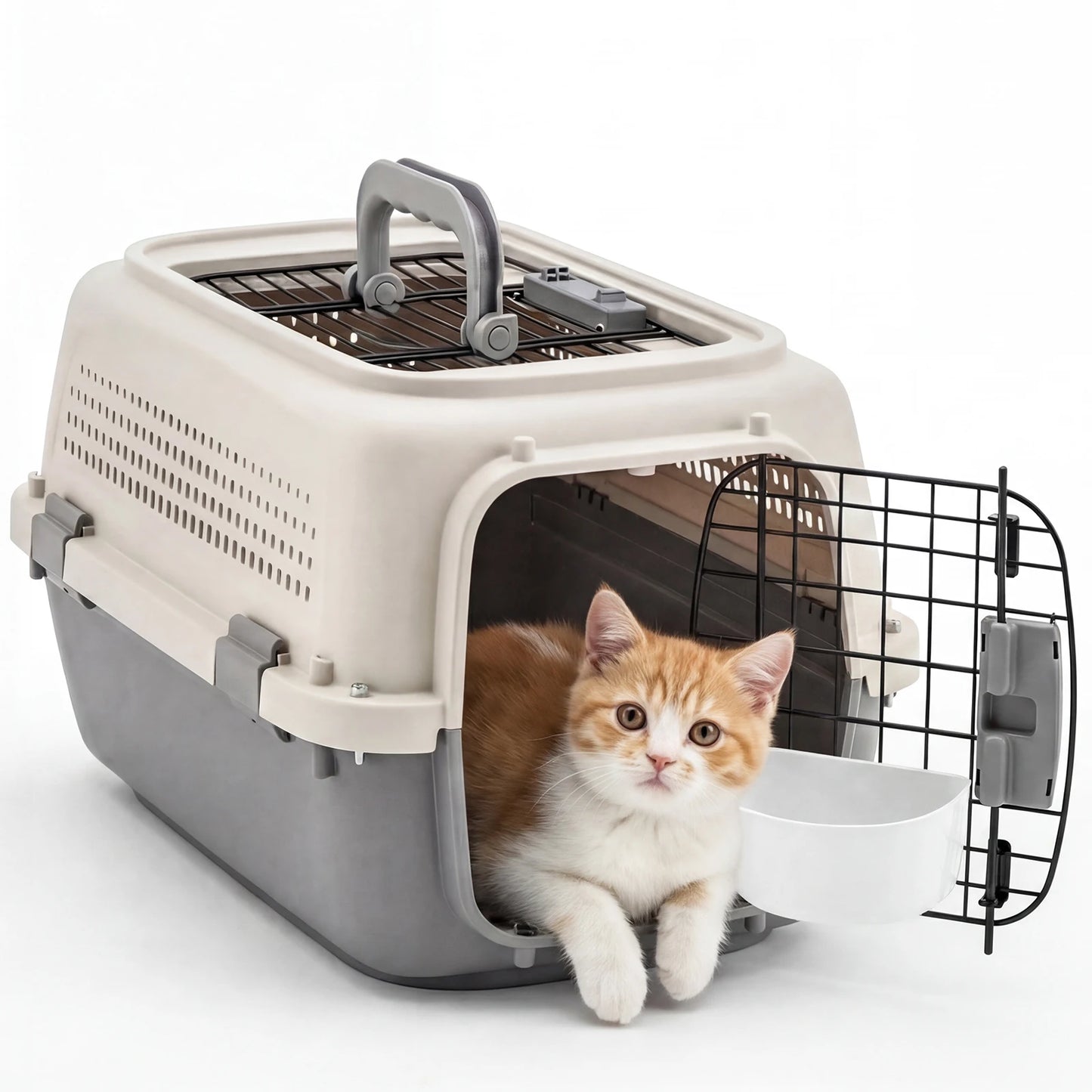 JHK 23-Inch Pet Carrier for Small Dogs and Cats Travel